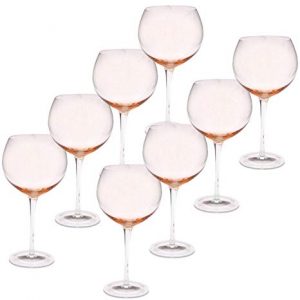 millennial pink wine glasses