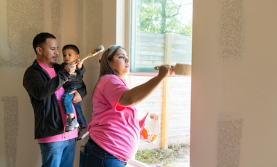 hurricane Harvey victims help rebuild homes for other families