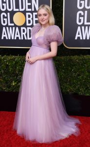 Dakota fanning 2020 golden globes