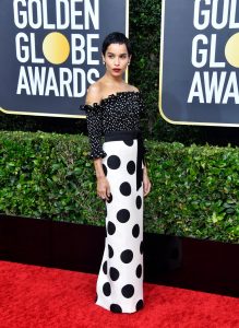 Zoe Kravitz 2020 golden globes