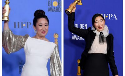 Sandra Oh and Awkwafina are Two of Few Asian Women Who Have Won Golden Globes