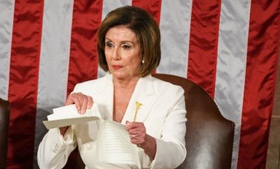 Nancy Pelosi Rips Trump's State of the Union Speech