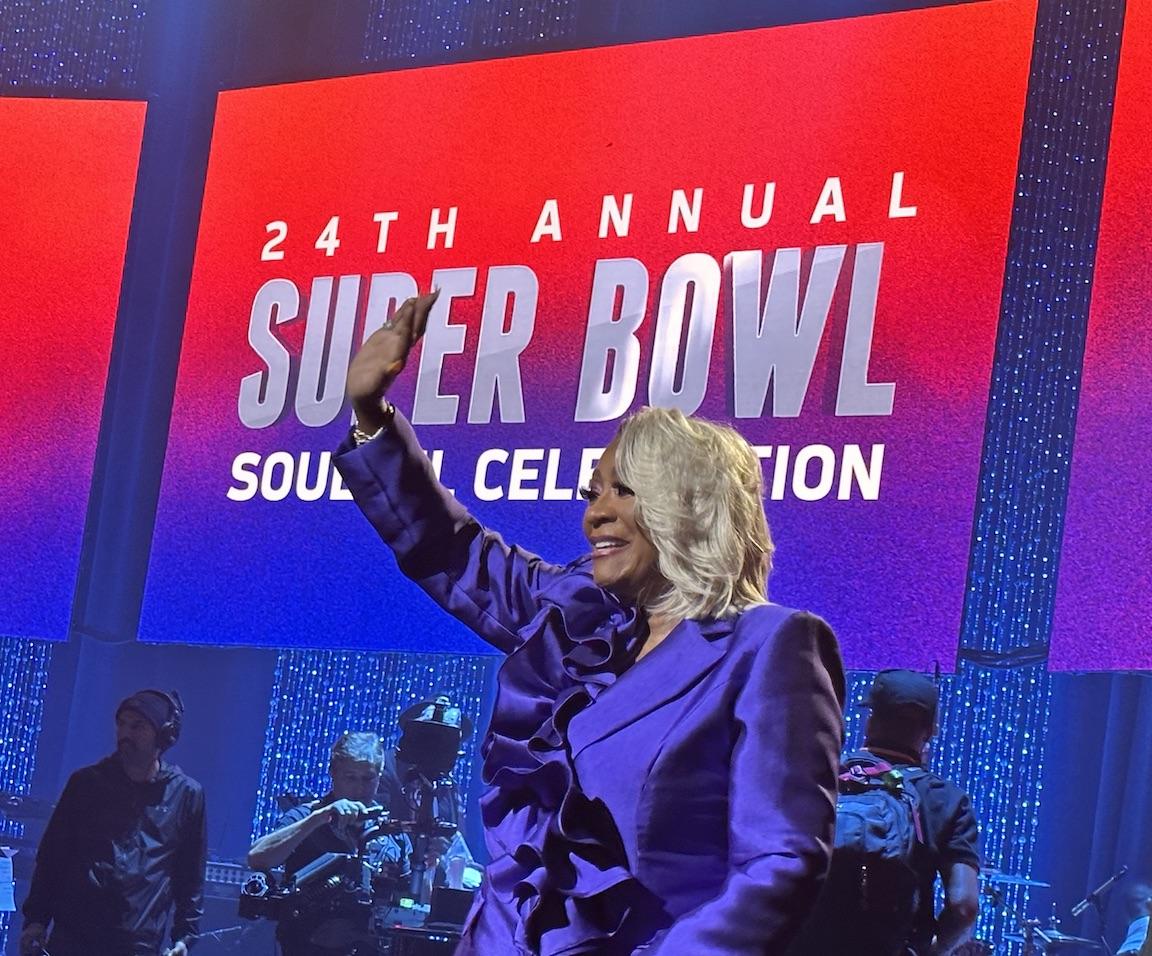 Patti LaBelle performs at the annual Super Bowl Soulful Celebration